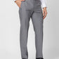 Park Avenue Men Blue Structure Smart Fit Polyester Blend Trouser