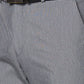Park Avenue Men Blue Structure Smart Fit Polyester Blend Trouser