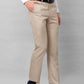 Park Avenue Men Blue Checks Smart Fit Polyester Blend Trousers