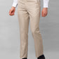 Park Avenue Men Blue Checks Smart Fit Polyester Blend Trousers