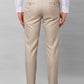 Park Avenue Men Blue Checks Smart Fit Polyester Blend Trousers