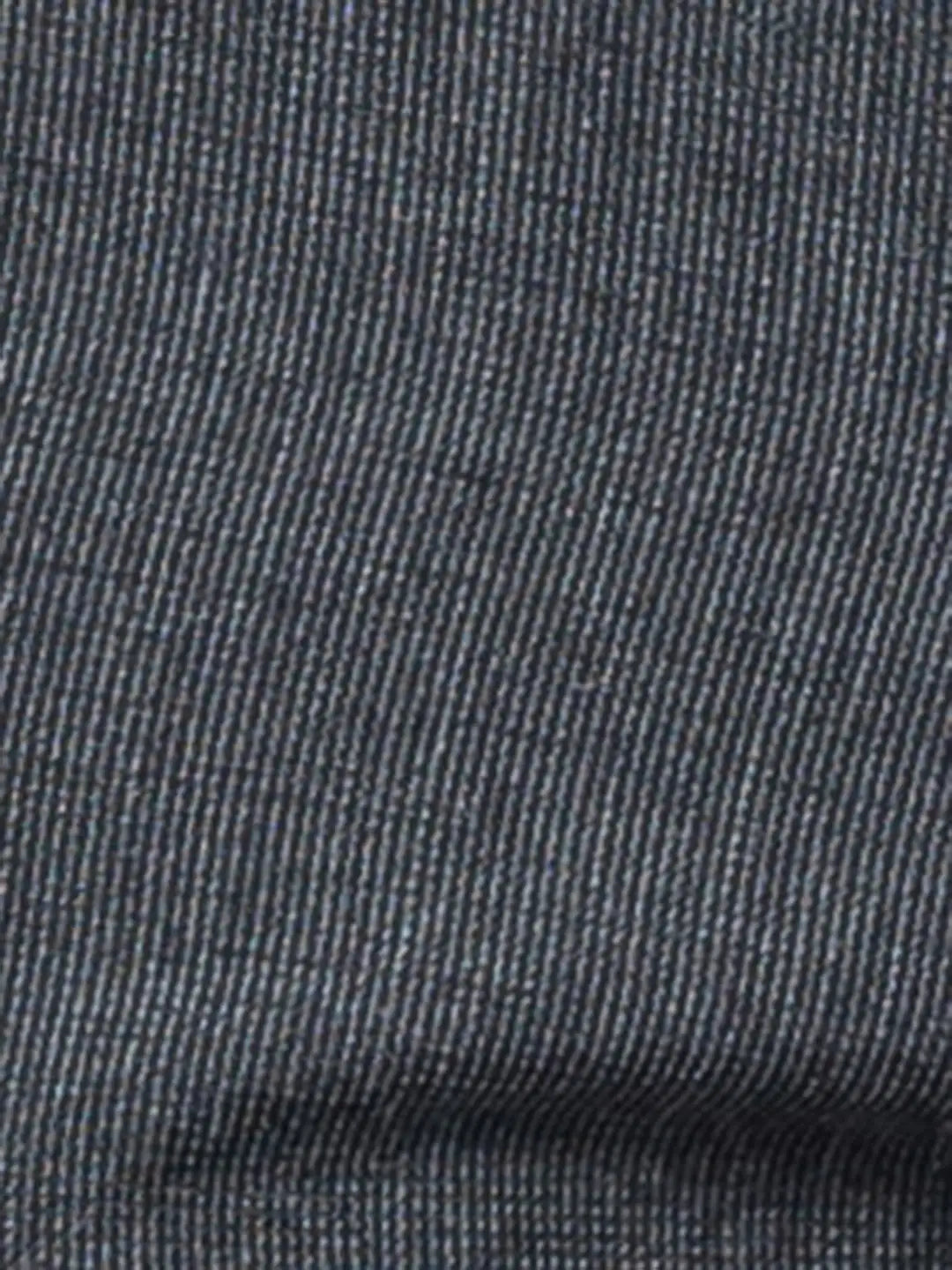Park Avenue Men Grey Stripe Smart Fit Polyester Blend Trousers