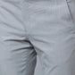 Park Avenue Men Black Plain Smart Fit Polyester Blend Trousers