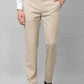 Park Avenue Men Grey Checks Smart Fit Polyester Blend Trousers