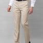 Park Avenue Men Grey Checks Smart Fit Polyester Blend Trousers