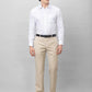 Park Avenue Men Grey Checks Smart Fit Polyester Blend Trousers
