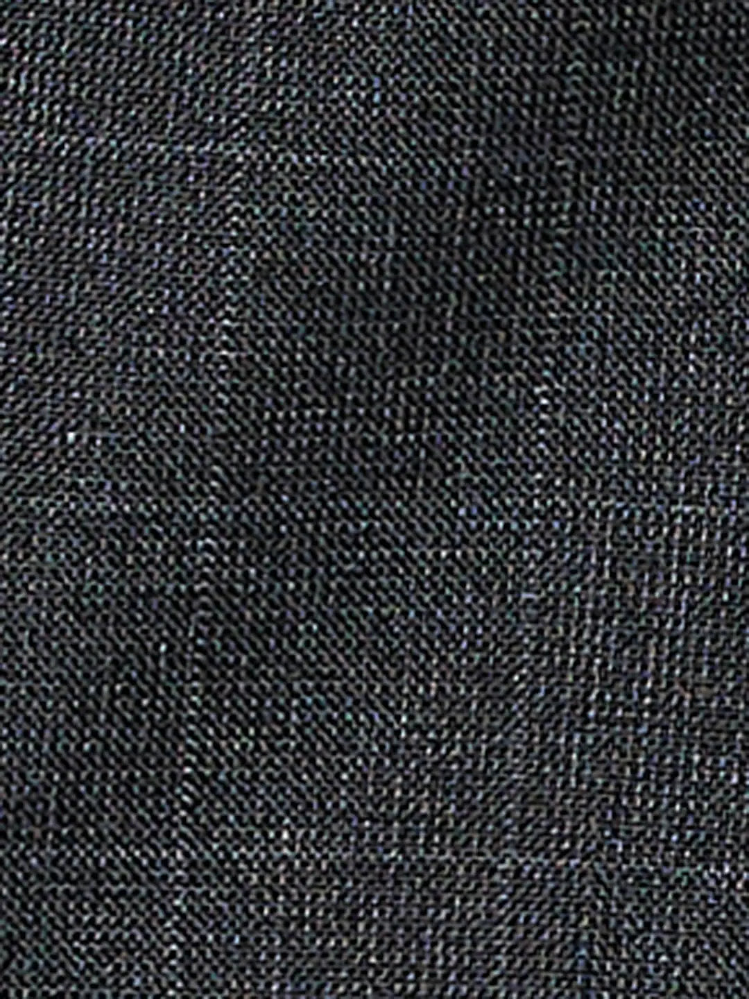 Park Avenue Men Black Checks Smart Fit Polyester Blend Trousers