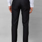 Park Avenue Men Blue Structure Smart Fit Polyester Blend Trousers