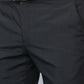 Park Avenue Men Black Checks Smart Fit Polyester Blend Trousers
