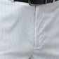 Park Avenue Men Fawn Structure Smart Fit Polyester Blend Trouser