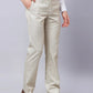 Park Avenue Men Blue Structure Smart Fit Polyester Blend Trousers