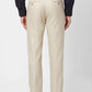 Park Avenue Men Grey Checks Smart Fit Polyester Blend Trouser