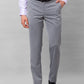 Park Avenue Men Black Structure Smart Fit Polyester Blend Trousers