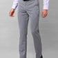 Park Avenue Men Black Structure Smart Fit Polyester Blend Trousers