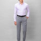 Park Avenue Men Black Structure Smart Fit Polyester Blend Trousers