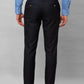 Park Avenue Men Brown Solid Smart Fit Polyester Blend Trousers