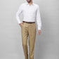 Park Avenue Men Blue Structure Smart Fit Polyester Blend Trousers