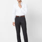 Park Avenue Men Blue Structure Regular Fit Polyester Blend Trouser