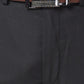 Park Avenue Men Blue Structure Regular Fit Polyester Blend Trouser