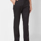 Park Avenue Men Blue Solid Regular Fit Polyester Blend Trouser