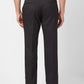 Park Avenue Men Blue Solid Regular Fit Polyester Blend Trouser