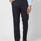 Park Avenue Men Fawn Structure Regular Fit Polyester Blend Trouser