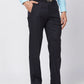 Park Avenue Men Fawn Structure Regular Fit Polyester Blend Trouser