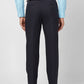 Park Avenue Men Fawn Structure Regular Fit Polyester Blend Trouser
