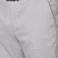 Park Avenue Men Grey Solid Regular Fit Polyester Blend Trouser