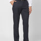 Park Avenue Men Blue Checks Regular Fit Polyester Blend Trouser