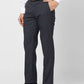 Park Avenue Men Blue Checks Regular Fit Polyester Blend Trouser