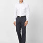 Park Avenue Men Blue Checks Regular Fit Polyester Blend Trouser
