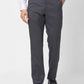 Park Avenue Men Black Checks Regular Fit Polyester Blend Trouser