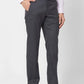 Park Avenue Men Black Checks Regular Fit Polyester Blend Trouser