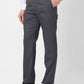Park Avenue Men Black Checks Regular Fit Polyester Blend Trouser