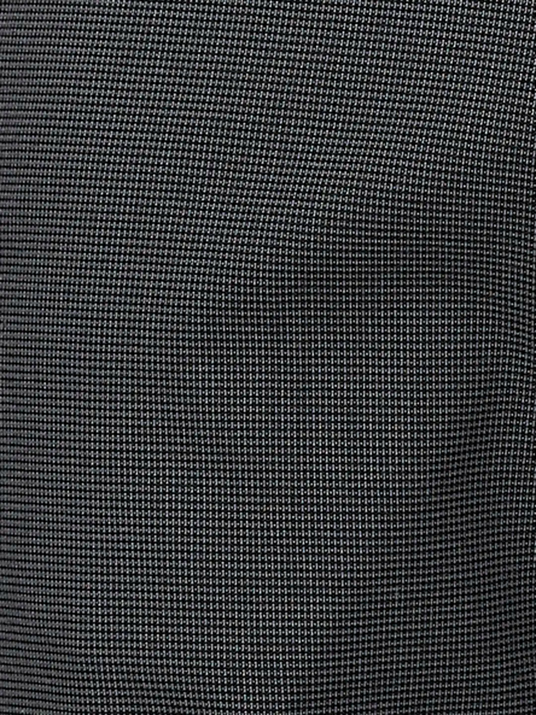 Park Avenue Men Grey Solid Super Slim Fit Polyester Blend Trouser