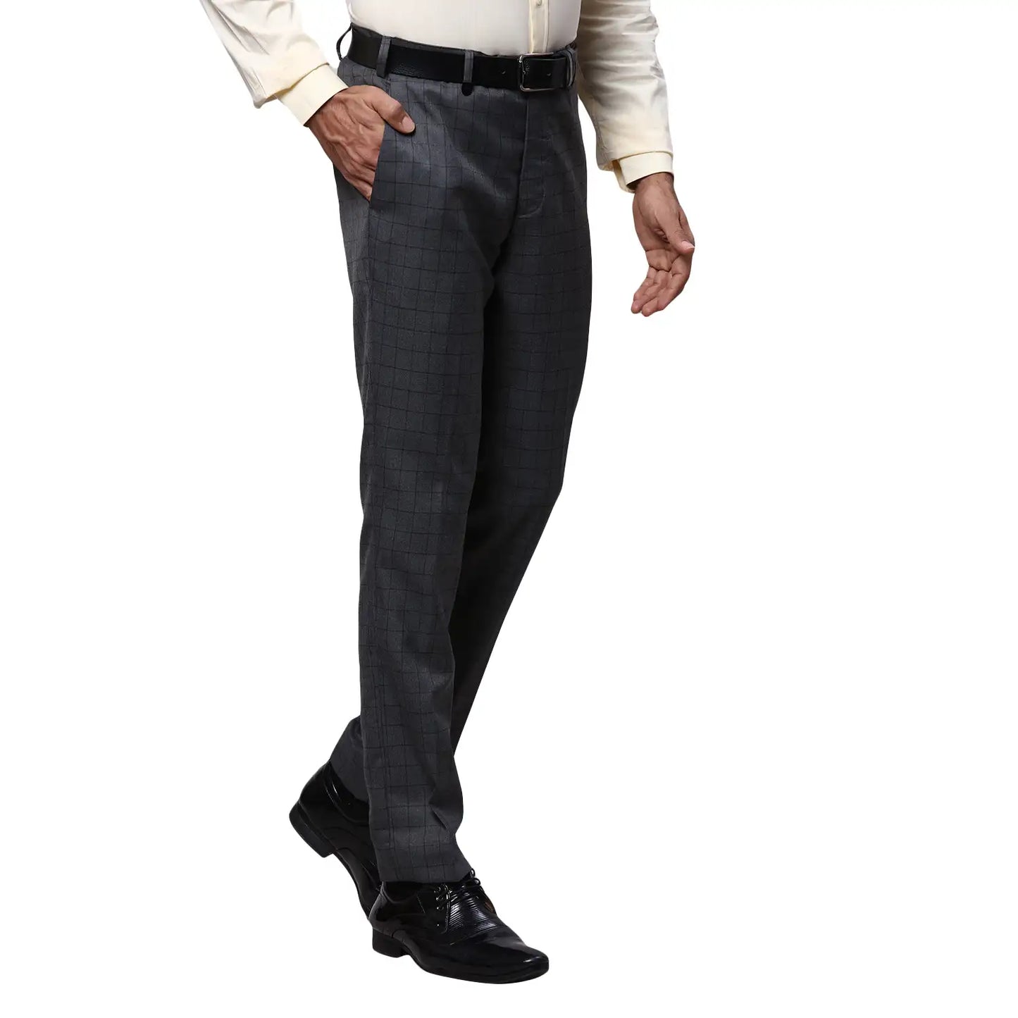 Men Slim Fit Black Jacket