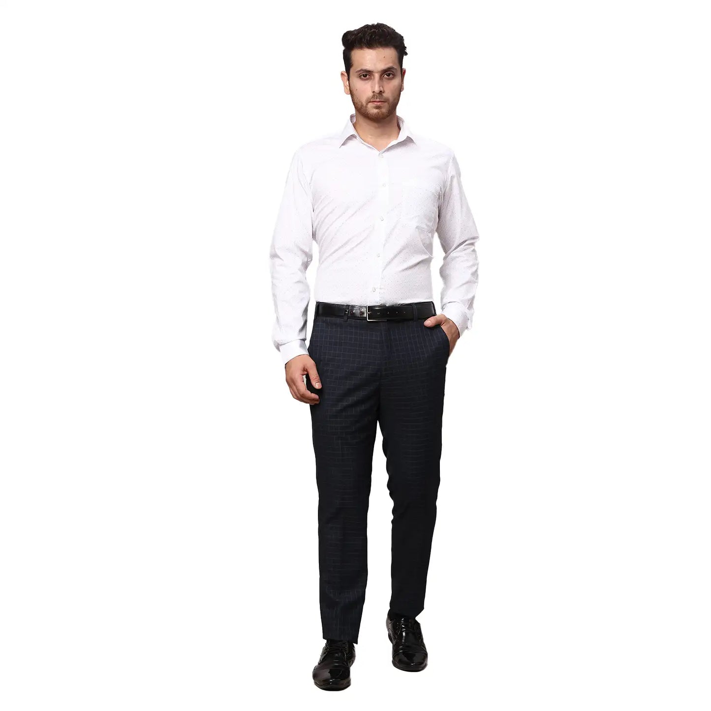 Men Regular Fit Black Shorts
