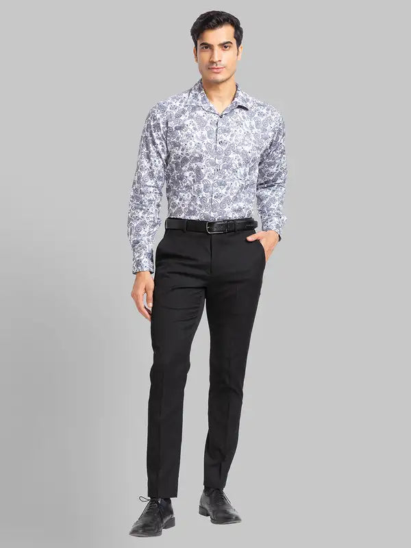 Men Neo Fit Blue Trouser