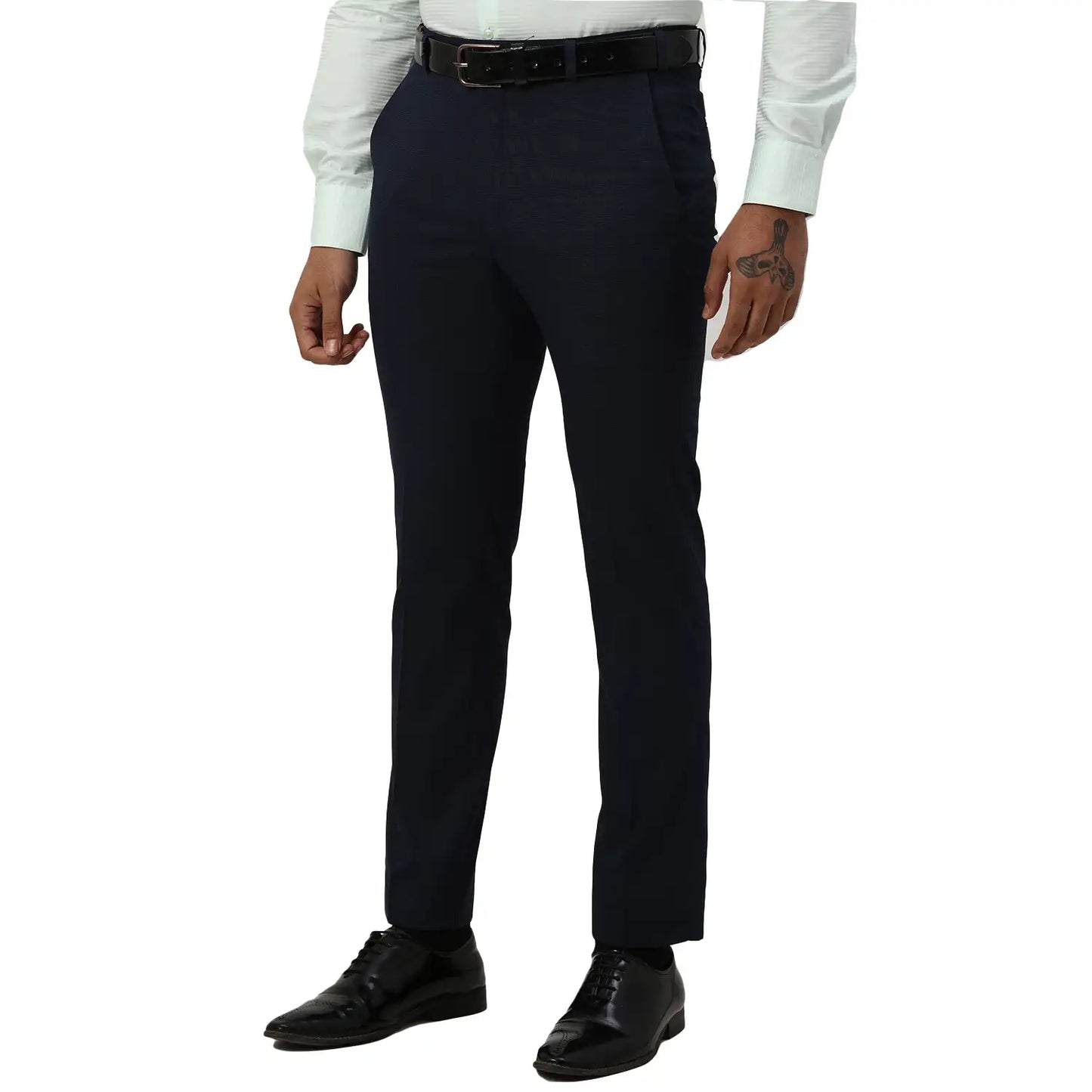 Men Red Slim Fit Knitted Polyester Blend Waist Coat
