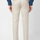 Park Avenue Men Green Melange Active Fit Terelyen Blend Trouser