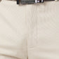 Park Avenue Men Green Melange Active Fit Terelyen Blend Trouser