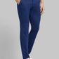 Men Regular Fit Blue Trouser