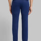 Men Regular Fit Blue Trouser
