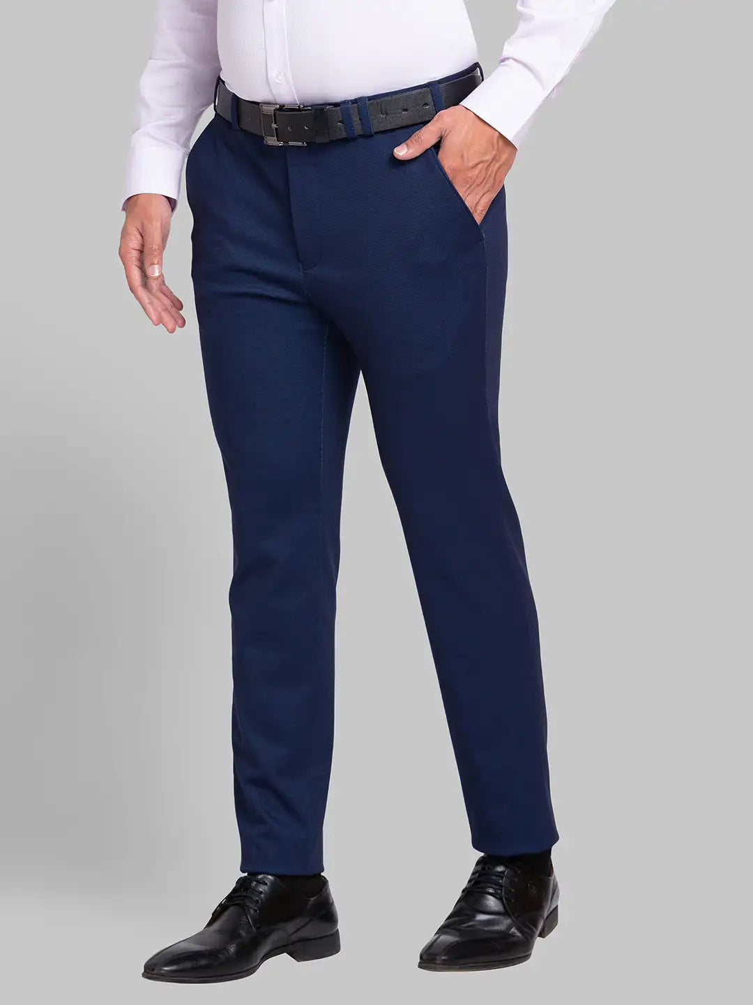 Men Active Fit Grey Trouser