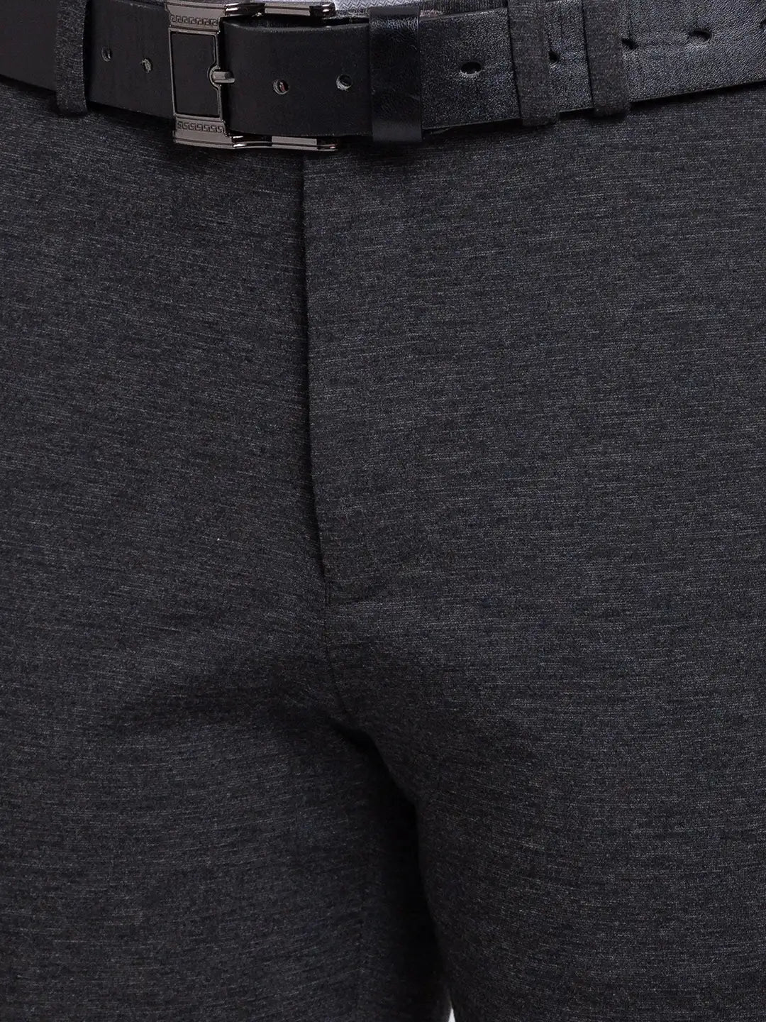 Men Active Fit Black Trouser