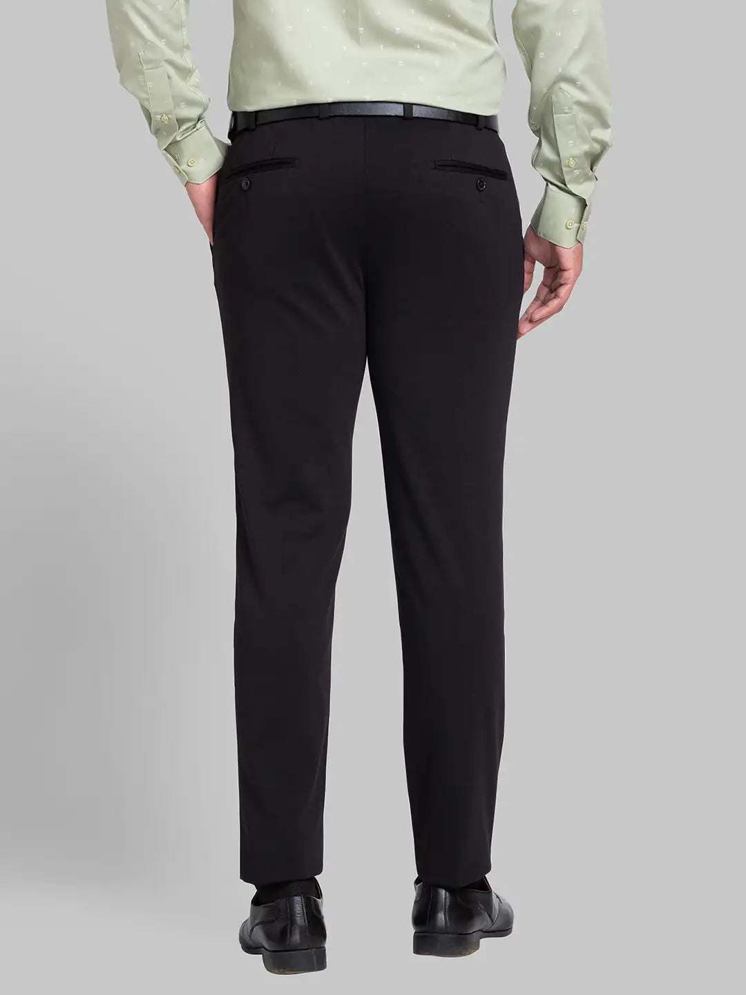 Men Active Fit Green Trouser
