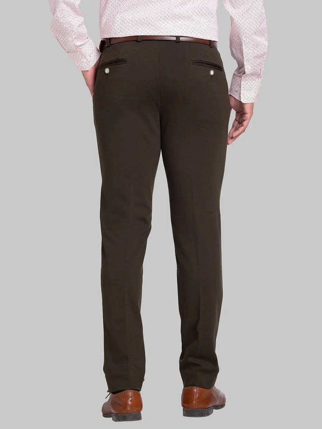 Men Low Rise Tapered Fit Black Jeans