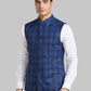 Men Slim Fit Black Bundi