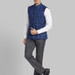 Men Slim Fit Black Bundi